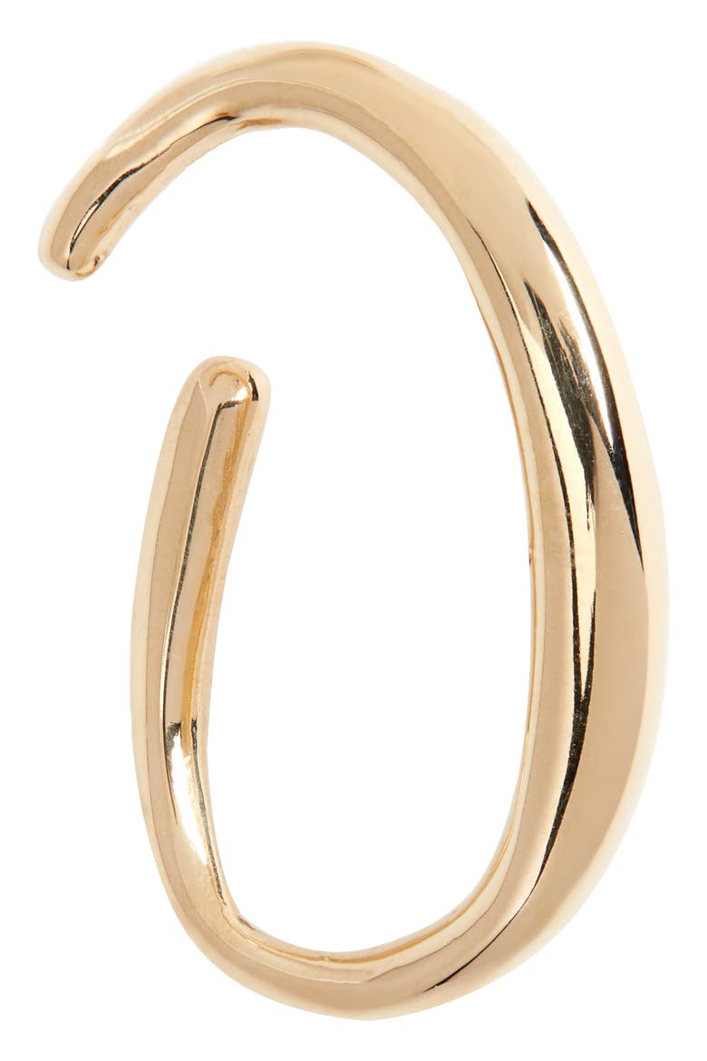 Hoop Ear Cuff, Alternate, color, BRONZE