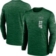 Nike Men's Nike Green New York Jets 2024 Sideline Velocity Performance Long Sleeve T-Shirt