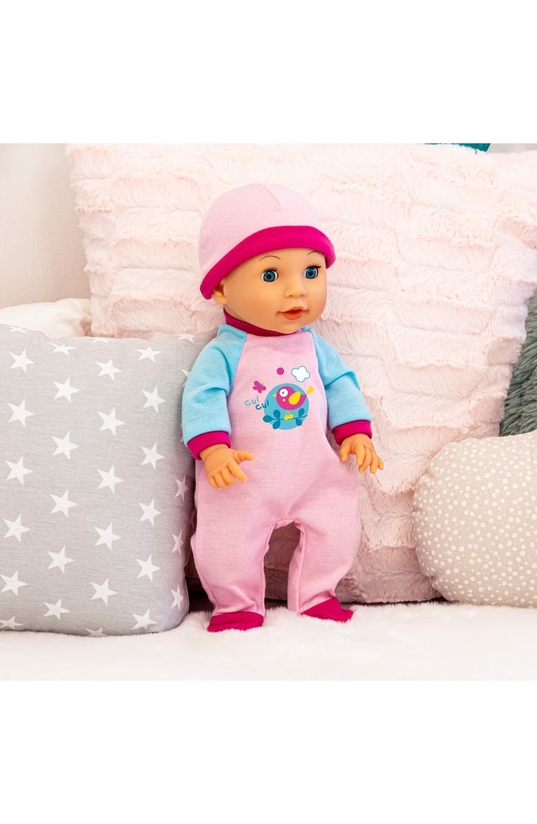 Bayer Design 15 Inch Bouncy Baby Doll, Alternate, color, Multicolored