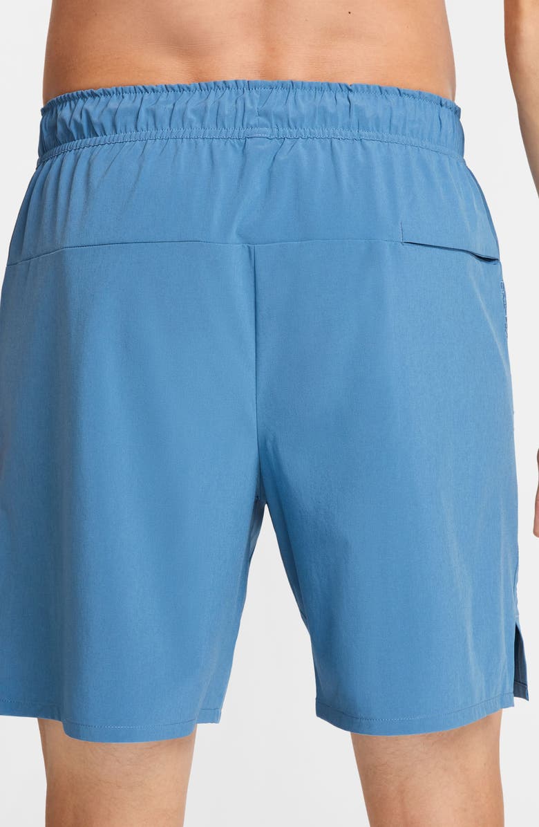 Nike Dri-FIT Unlimited 7-Inch Unlined Athletic Shorts, Alternate, color, Aegean Storm/ Black