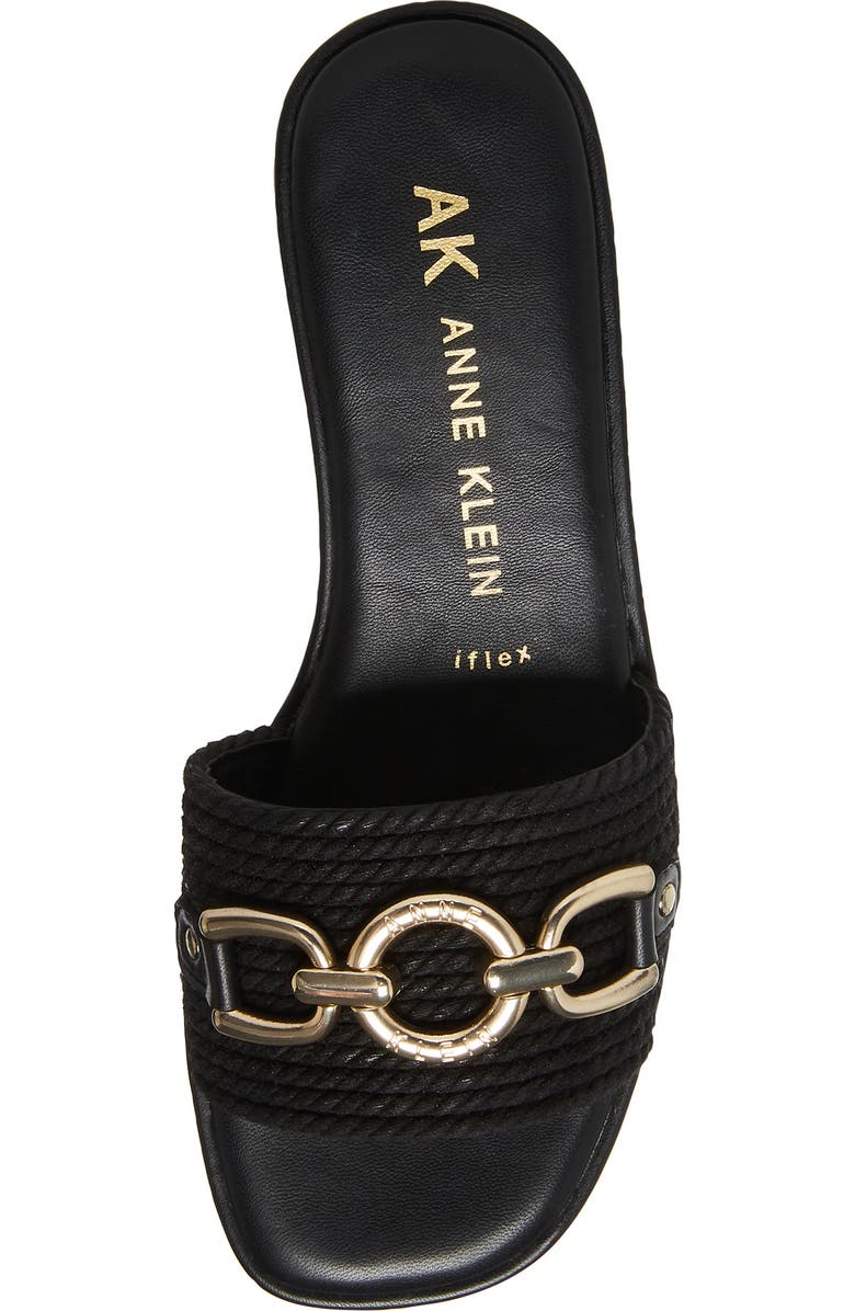 Anne Klein Tripp Chain Link Platform Sandal, Alternate, color,