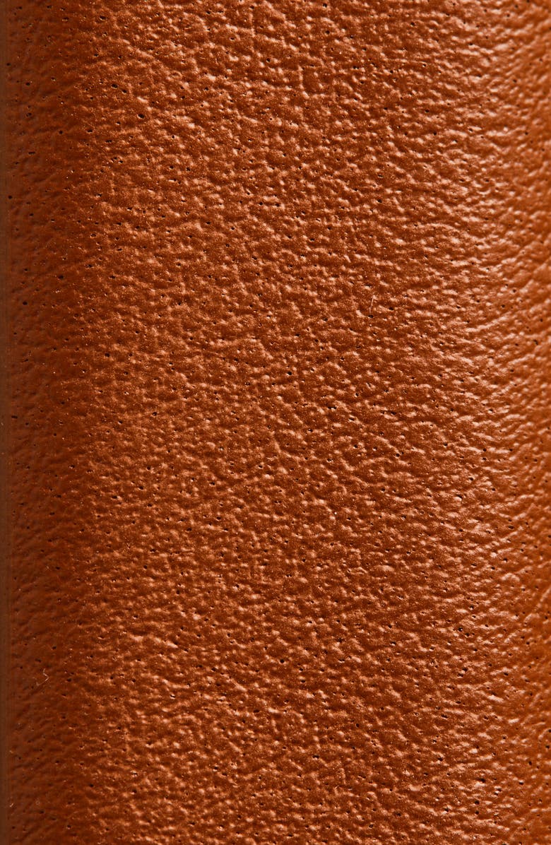 FERRAGAMO Gancio Keeper Leather Belt, Alternate, color, New Cognac