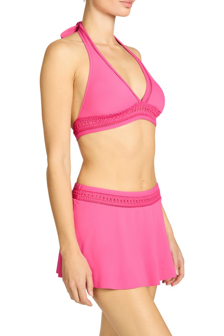 Isabelle Cover-Up Miniskirt, Alternate, color, STRAWBERRY