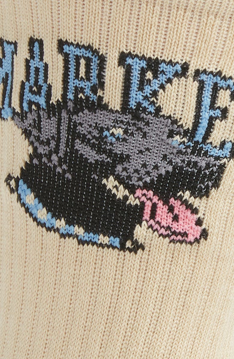 MARKET Lab Crew Socks, Alternate, color, Cream