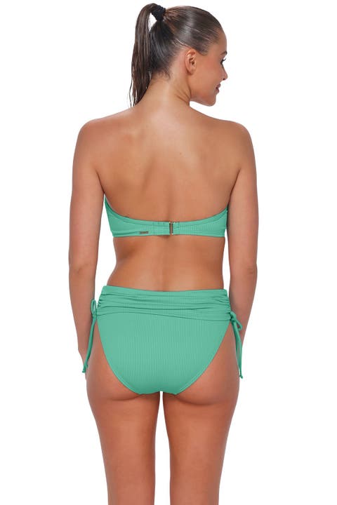 Darci High Waist Bikini Swim Bottoms