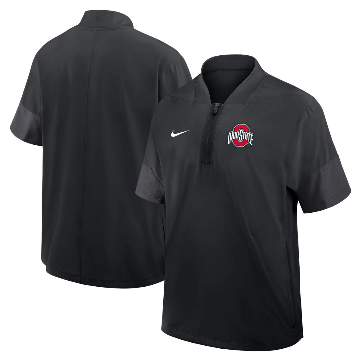 nike men's ohio state quarter zip