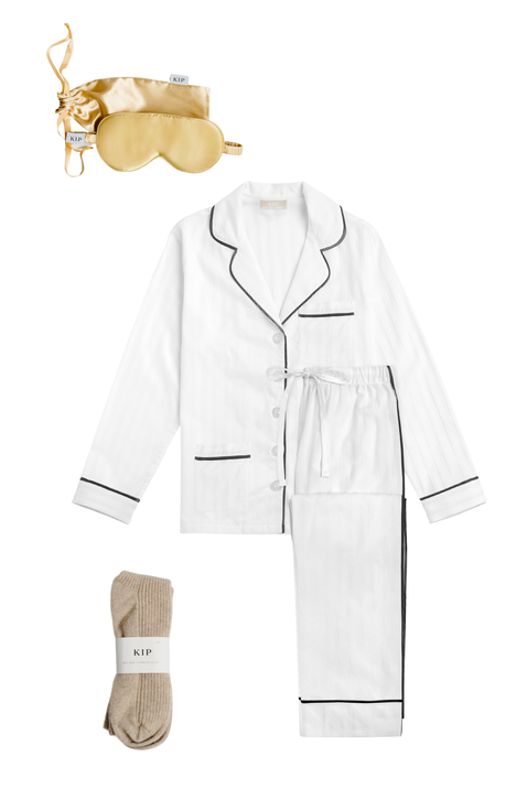 Premium Cotton Long Pajama Gift Set