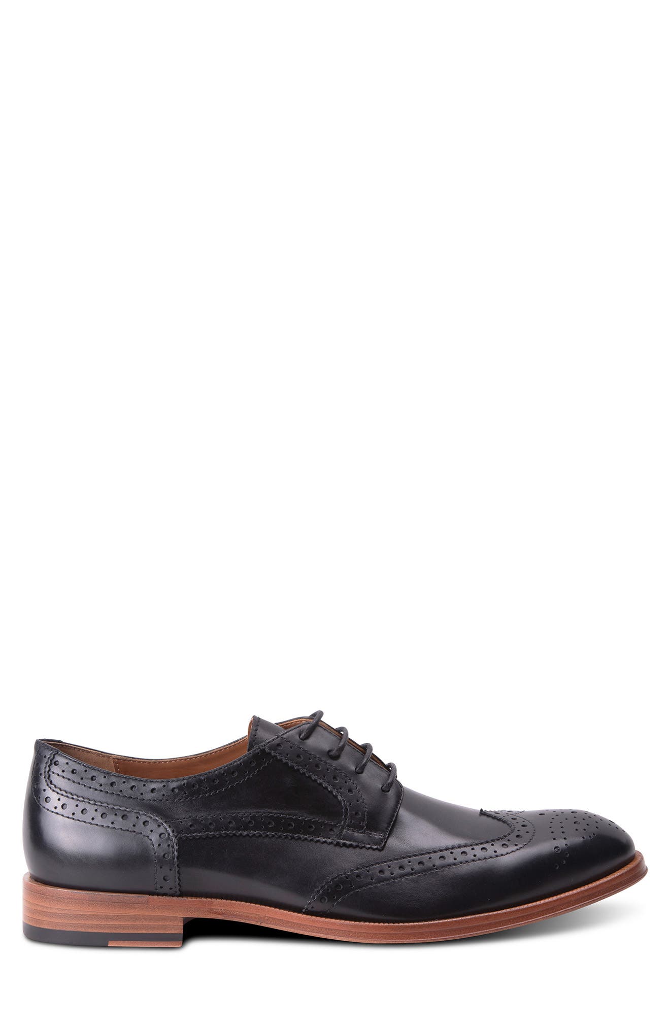 Gordon Rush Spencer Wingtip, Alternate, color, Black