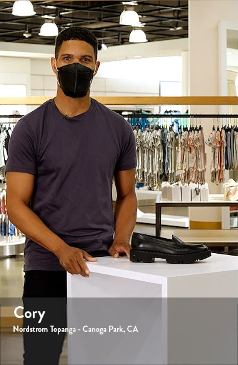 Hayley Water Resistant Platform Loafer, sales video thumbnail