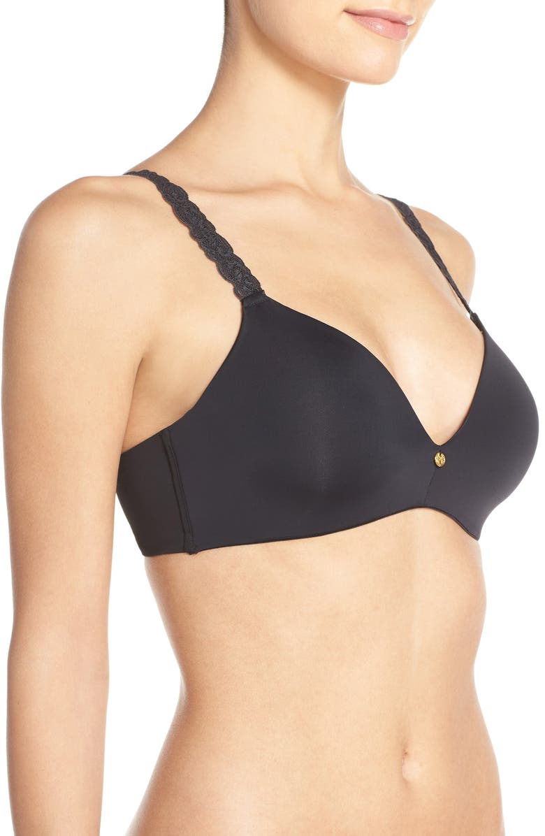 Natori Pure Luxe Convertible Wireless Contour Bra, Alternate, color, 