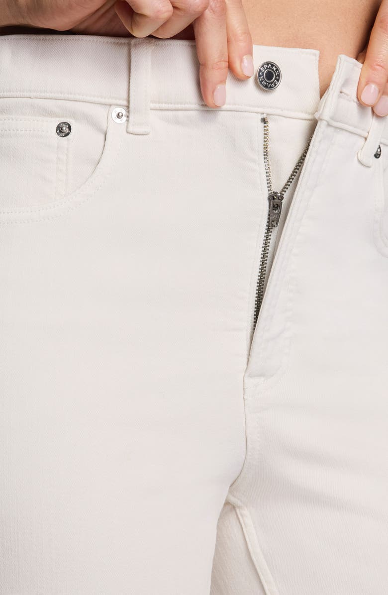 SPANX<sup>®</sup> SPANXshape<sup>™</sup> Authentic 360 High Waist '90s Straight Leg Jeans, Alternate, color, Alabaster