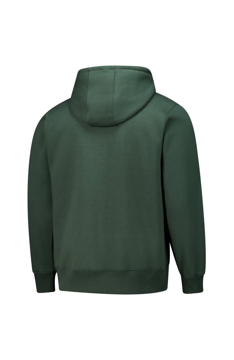 DUNBROOKE Unisex Dunbrooke Green Green Bay Packers Defender Quarter-Zip Hoodie, Alternate, color,