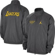 Jordan Brand Men's Jordan Brand Gray Los Angeles Lakers Courtside Statement Edition Jumpman Jam Full-Zip Jacket