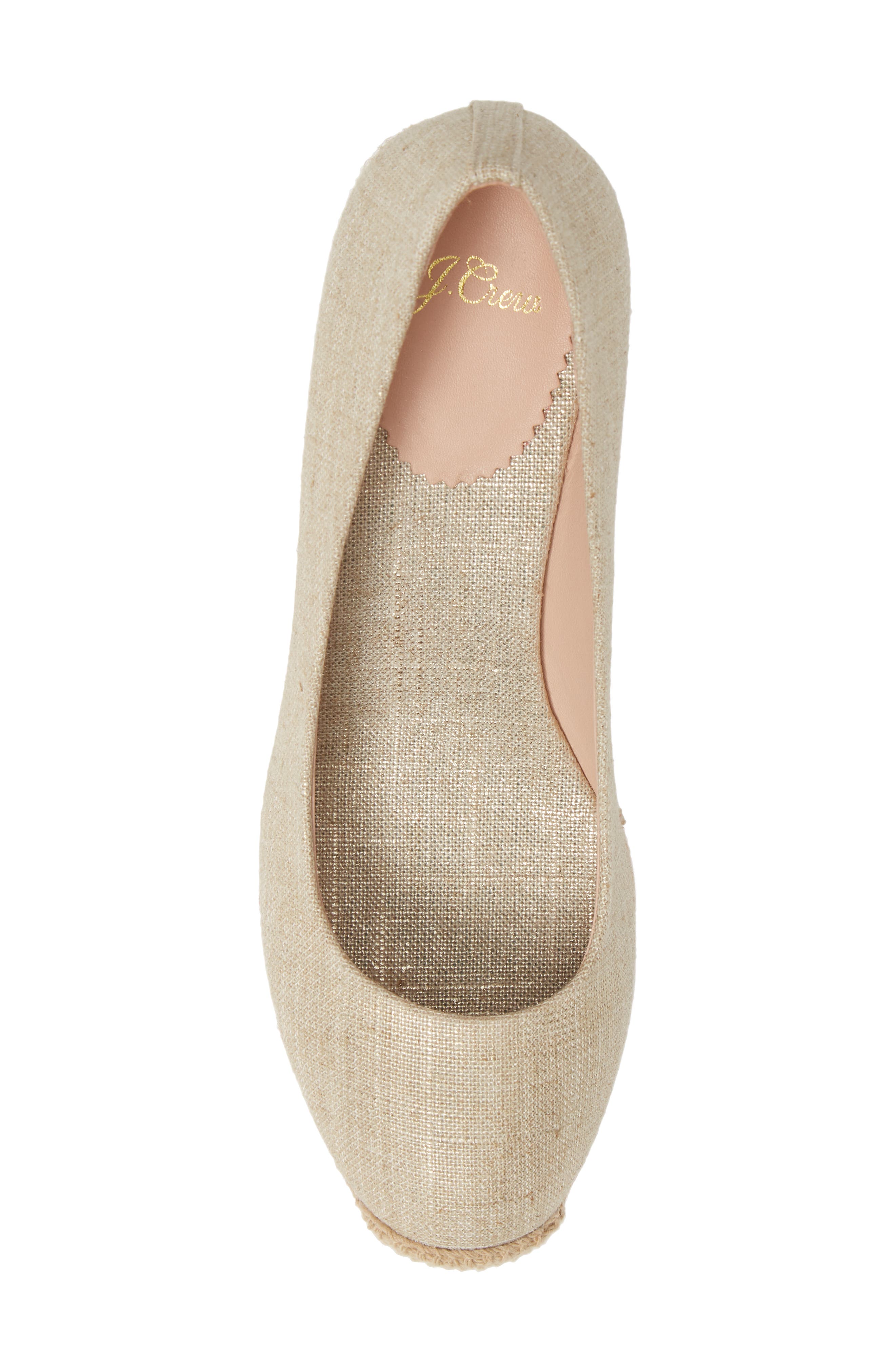 J.Crew Seville Espadrille Wedge, Alternate, color, 