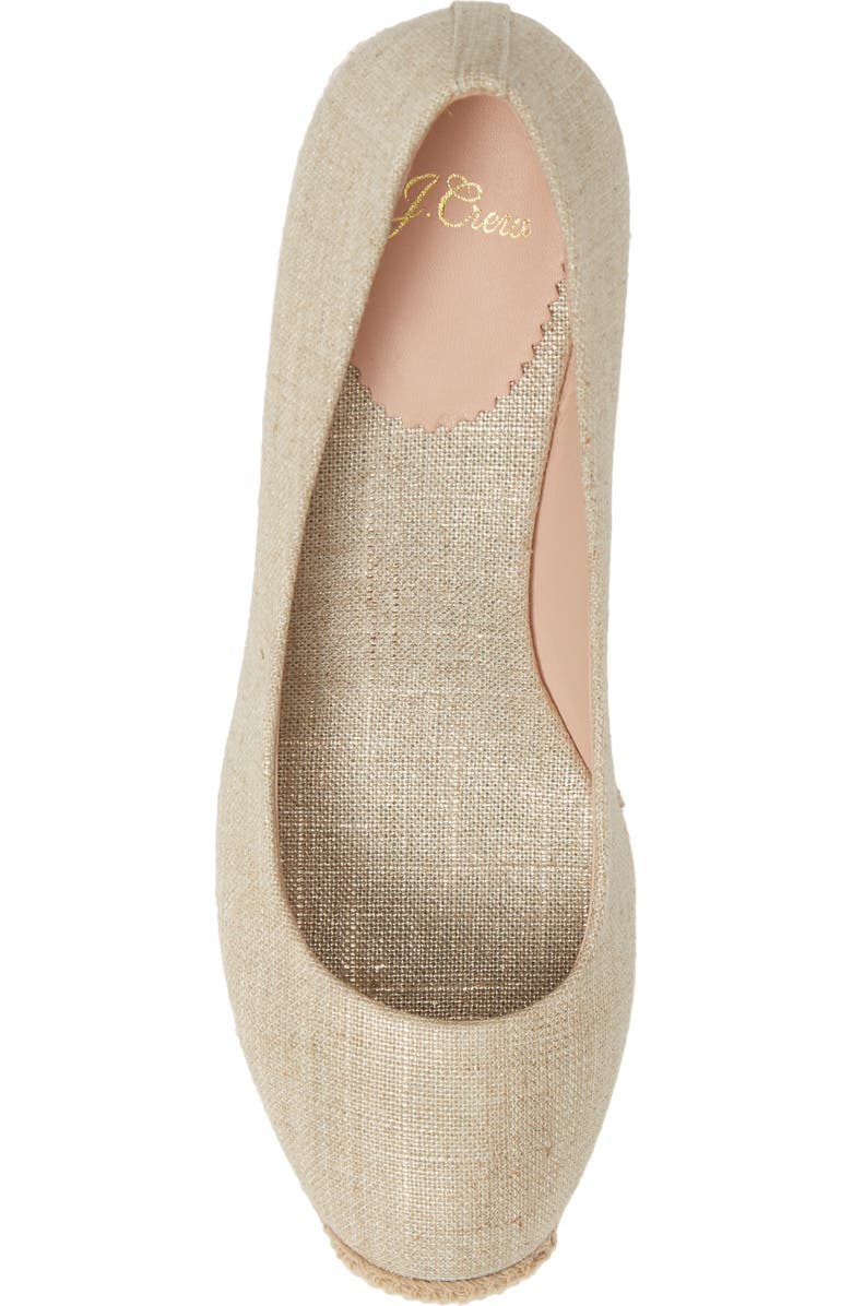 J.Crew Seville Espadrille Wedge, Alternate, color,