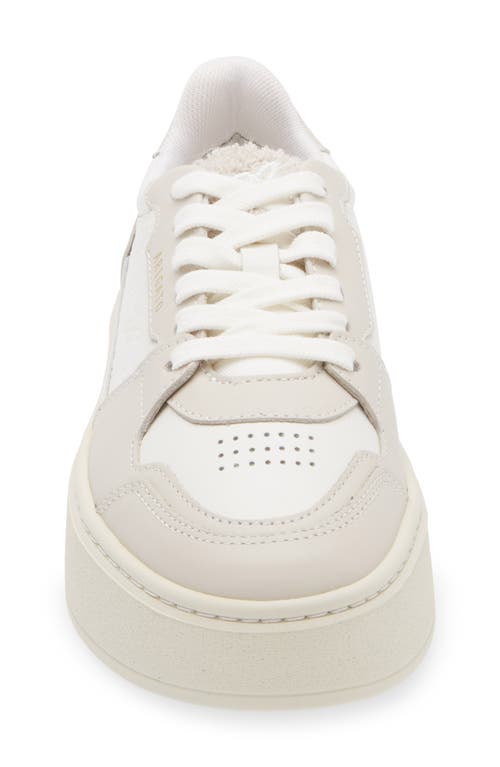 Axel Arigato Orbit Neo Sneakers In Grey Leather In Off White/beige