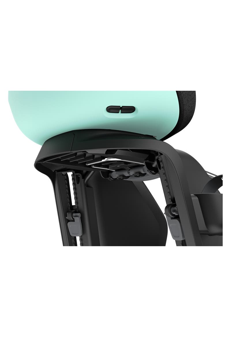 Yepp Nexxt2 Maxi Frame Mount Child Bike Seat, Alternate, color, DEEP TEAL/ MINT LEAF