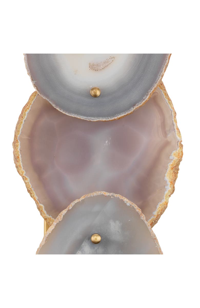 JAMIE YOUNG Trinity Wall Sconce, Agate, Alternate, color, Purple