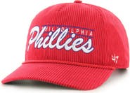 '47 Men's '47 Red Philadelphia Phillies Corduroy Hitch Adjustable Hat