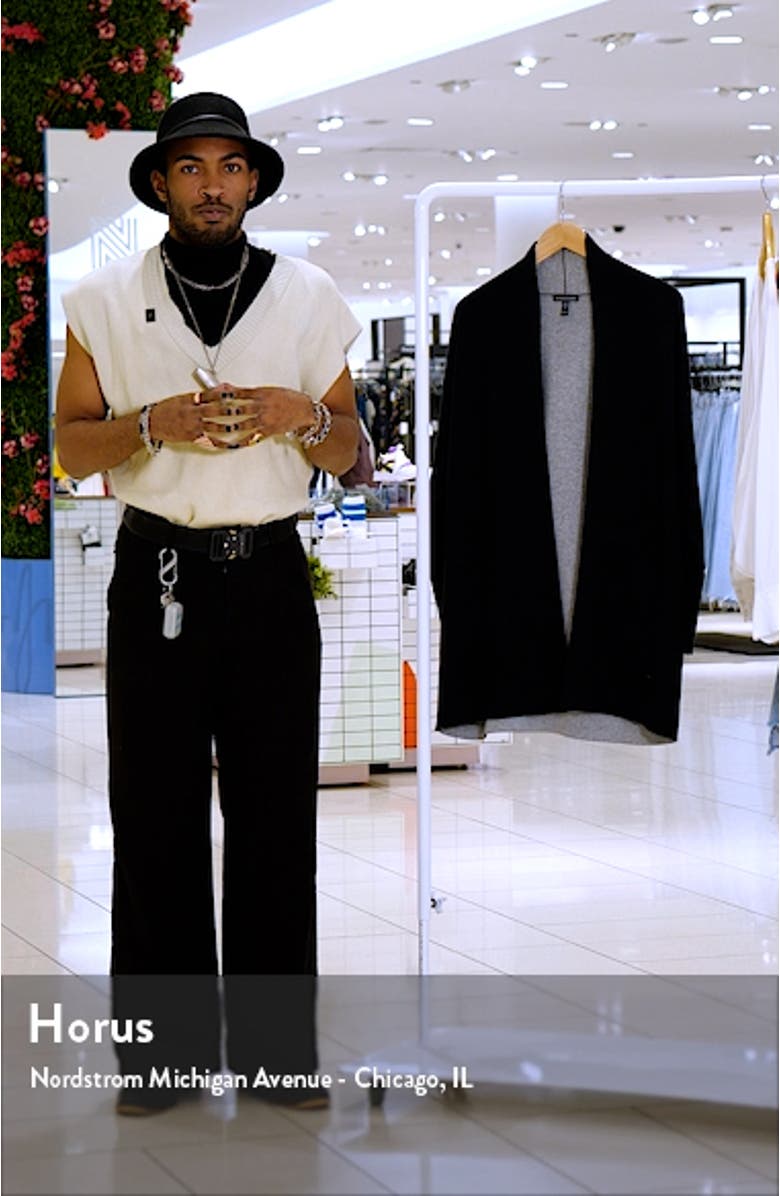 Organic Cotton Blend Long Cardigan, sales video thumbnail