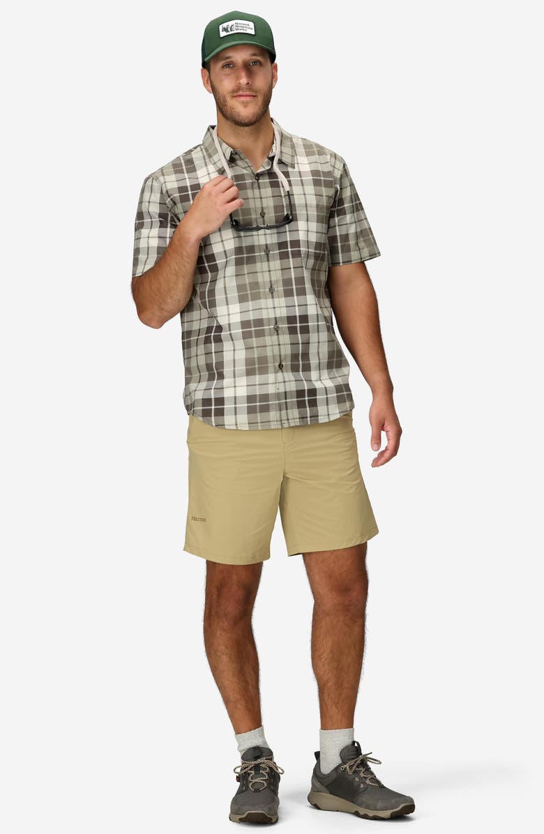 Marmot AirExchange UPF Short Sleeve Button-Up Shirt, Alternate, color,