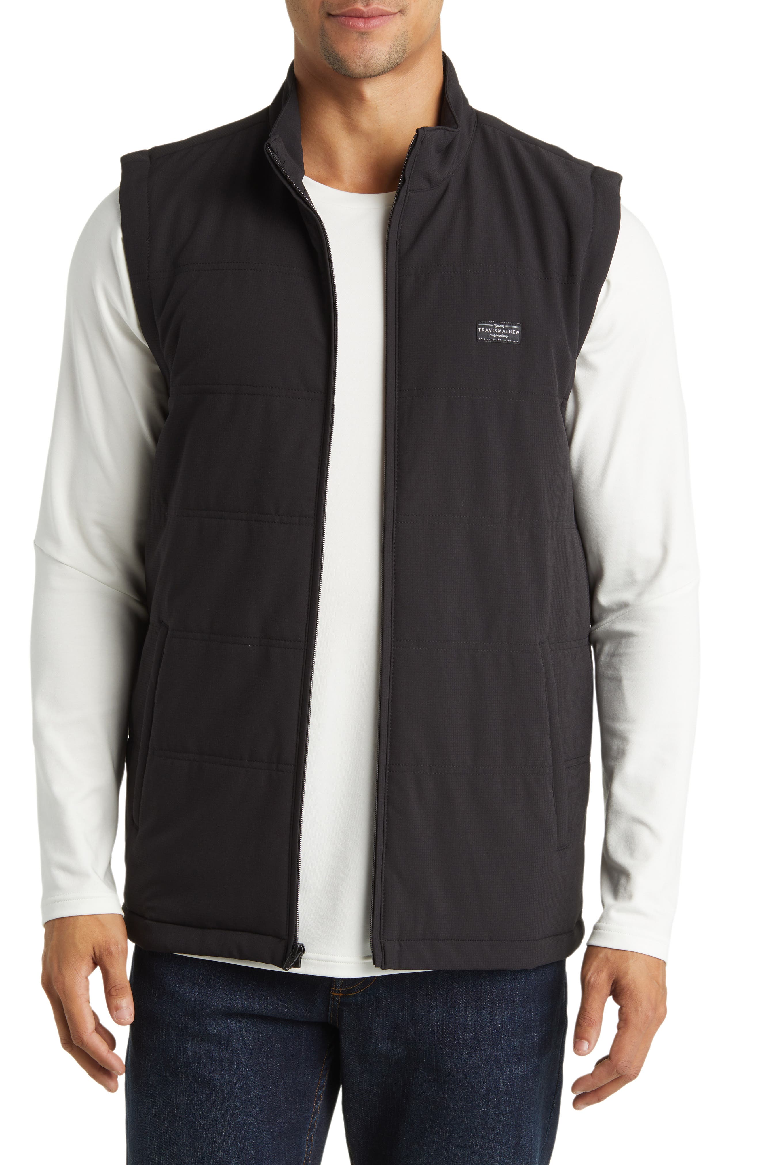 TravisMathew Interlude Quilted Vest