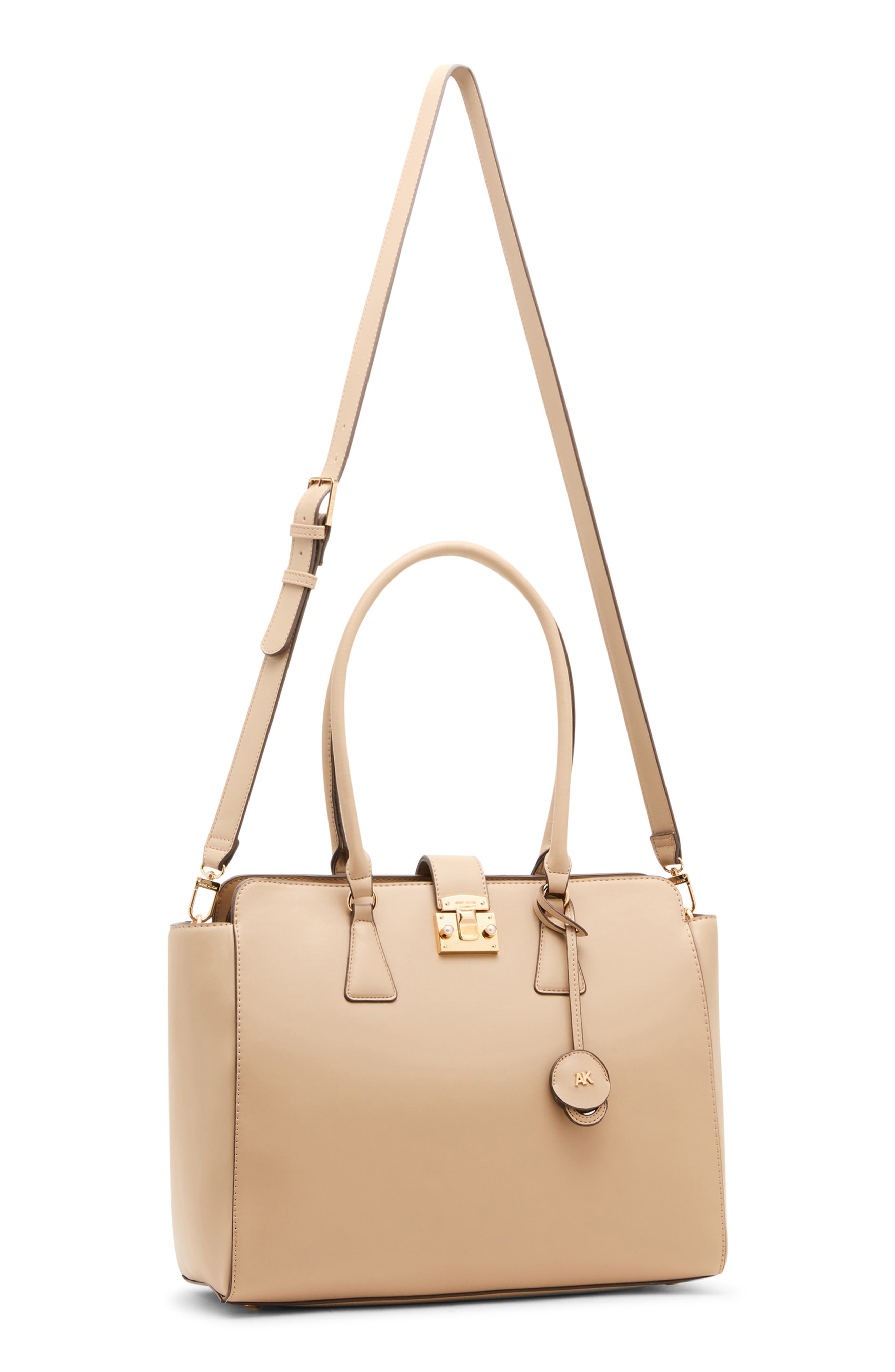 Anne Klein Laptop Work Tote, Alternate, color, Brush