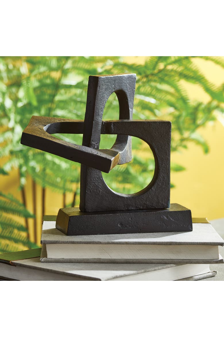 Montanero Sculpture, Alternate, color, Black