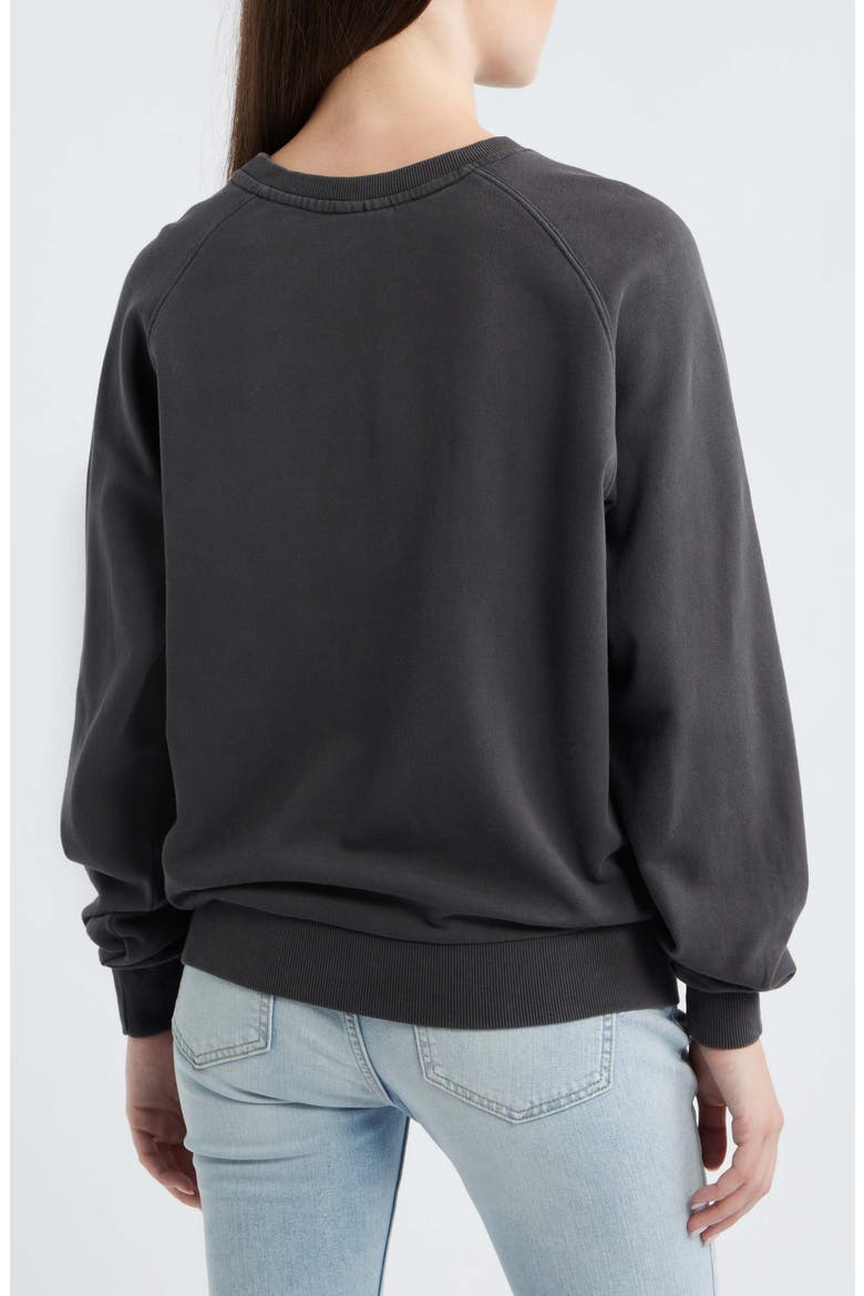Catalina Island Graphic Sweatshirt, Alternate, color, WASHED BLACK