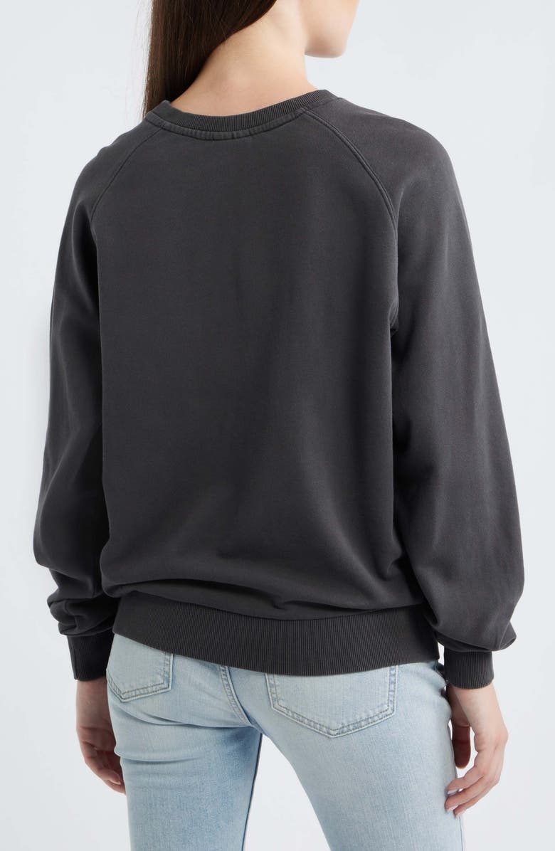 Rip Curl Catalina Island Graphic Sweatshirt, Alternate, color, Washed Black
