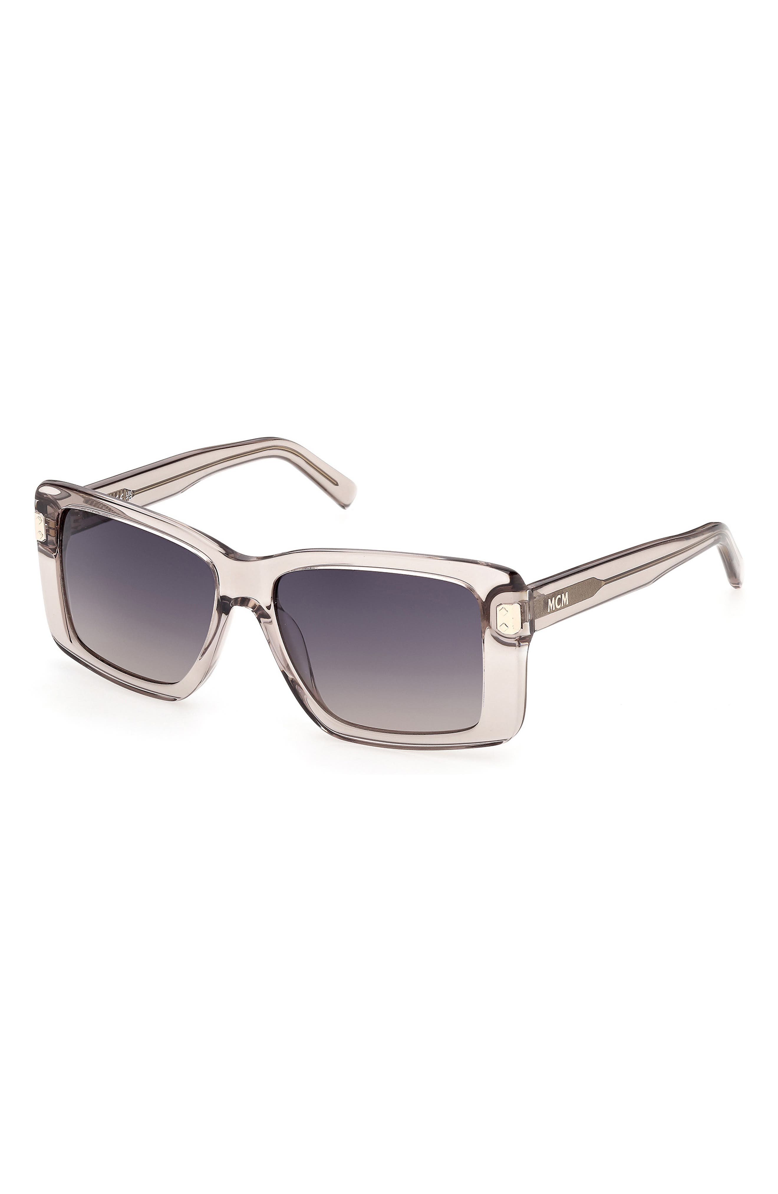 MCM 55mm Rectangular Gradient Sunglasses (Men) | Nordstrom