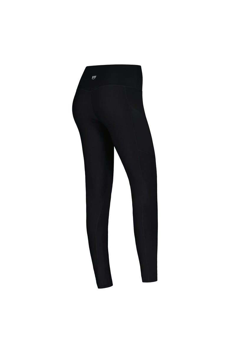 KADYLUXE Women's Black Colorado Buffaloes 7/8 Mixed Media Pocket iLeggings, Alternate, color, Black