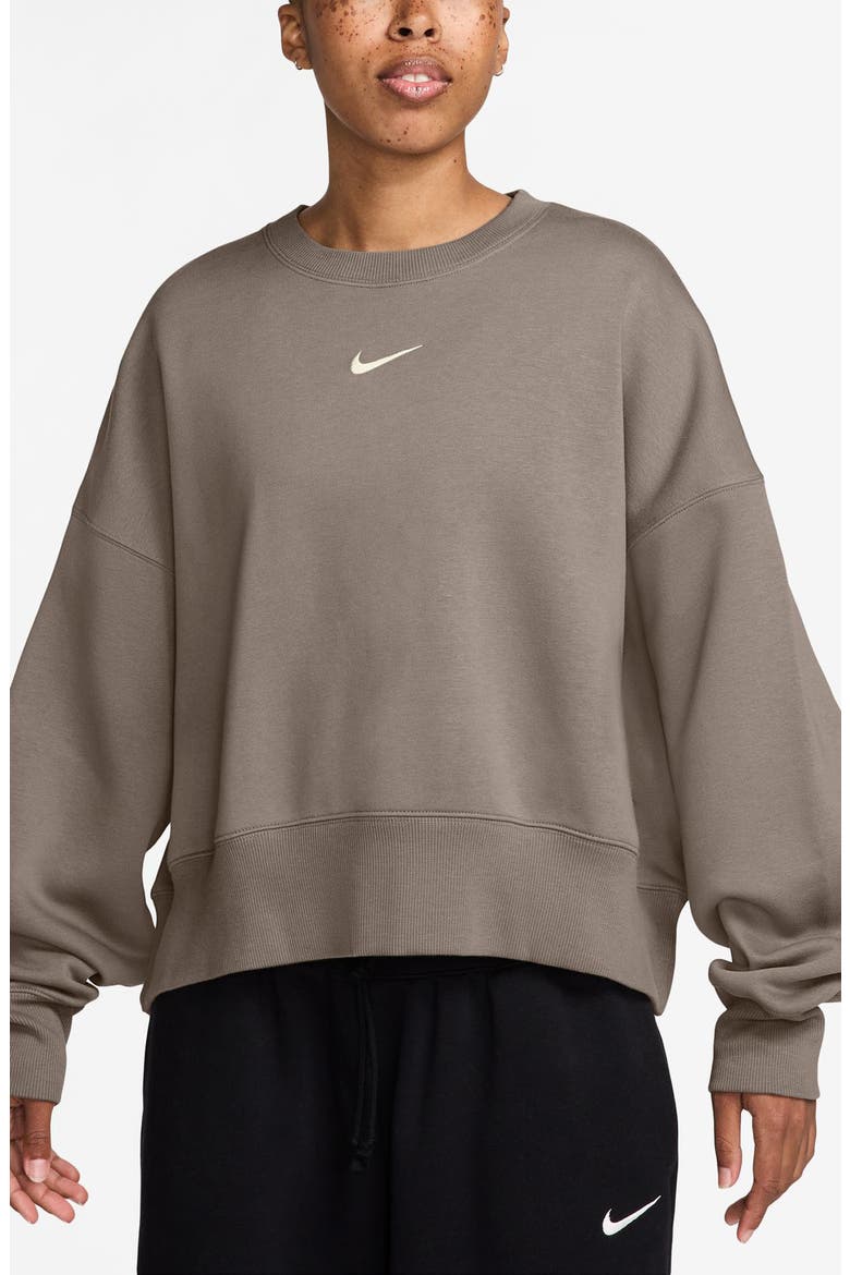 Phoenix Fleece Crewneck Sweatshirt, Main, color, 233 MINKBN/SAIL
