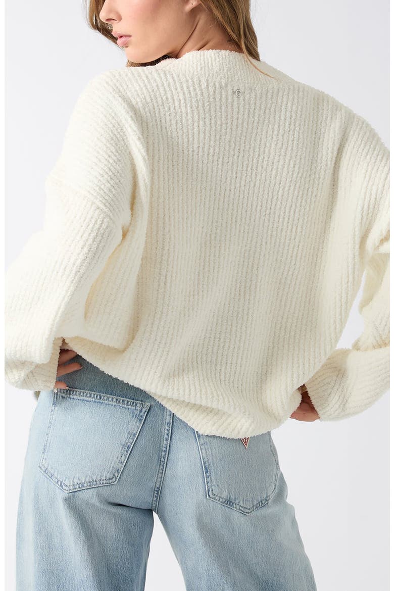 Lana Oversize Rib Cardigan, Alternate, color, NATURAL