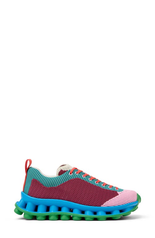 Camper By Sunnei Sneaker In Burgundy Multi
