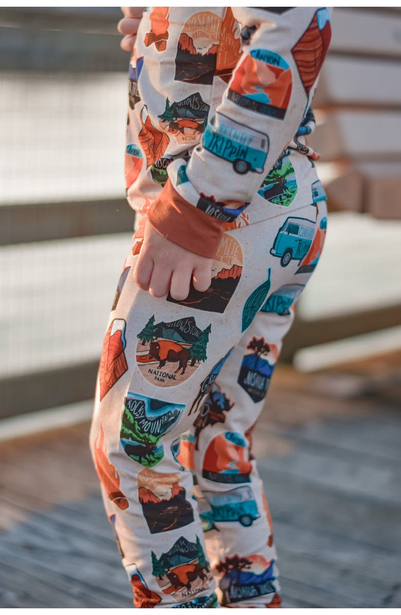 Fletch Tiny Traveler 2 Piece Pajama Set, Alternate, color, Multi