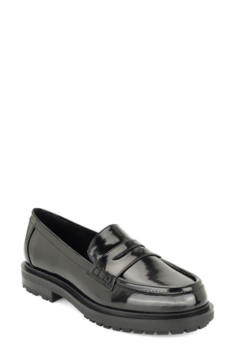 Teven Faux Leather Loafer