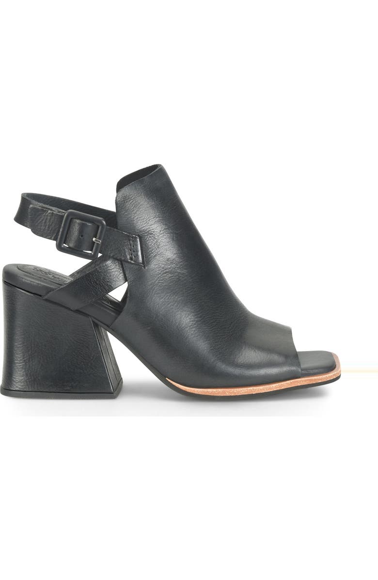 Kork-Ease<sup>®</sup> Cline Slingback Sandal, Alternate, color, Black Leather