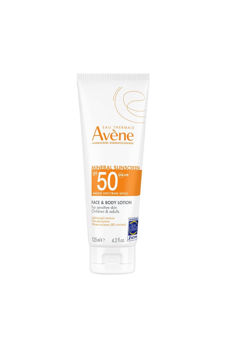 Avene Mineral Sunscreen Face & Body Lotion Spf 50, Main, color, 