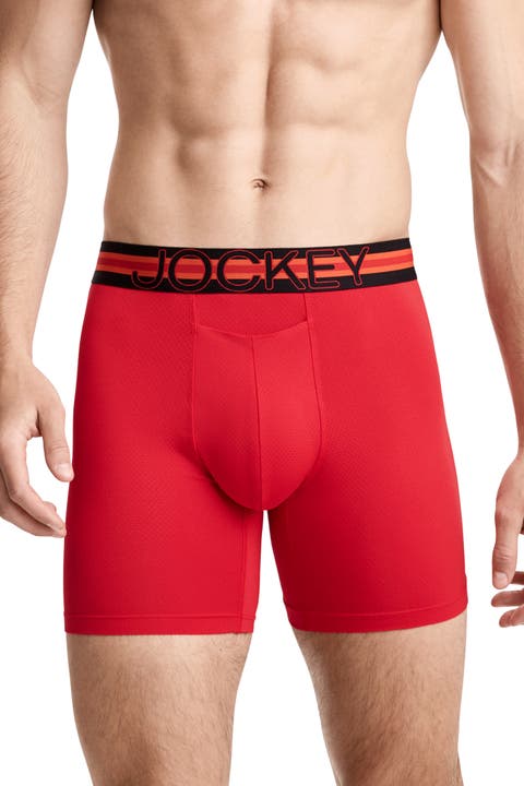 Mens Stability Pouch Microfiber 6" Boxer Brief