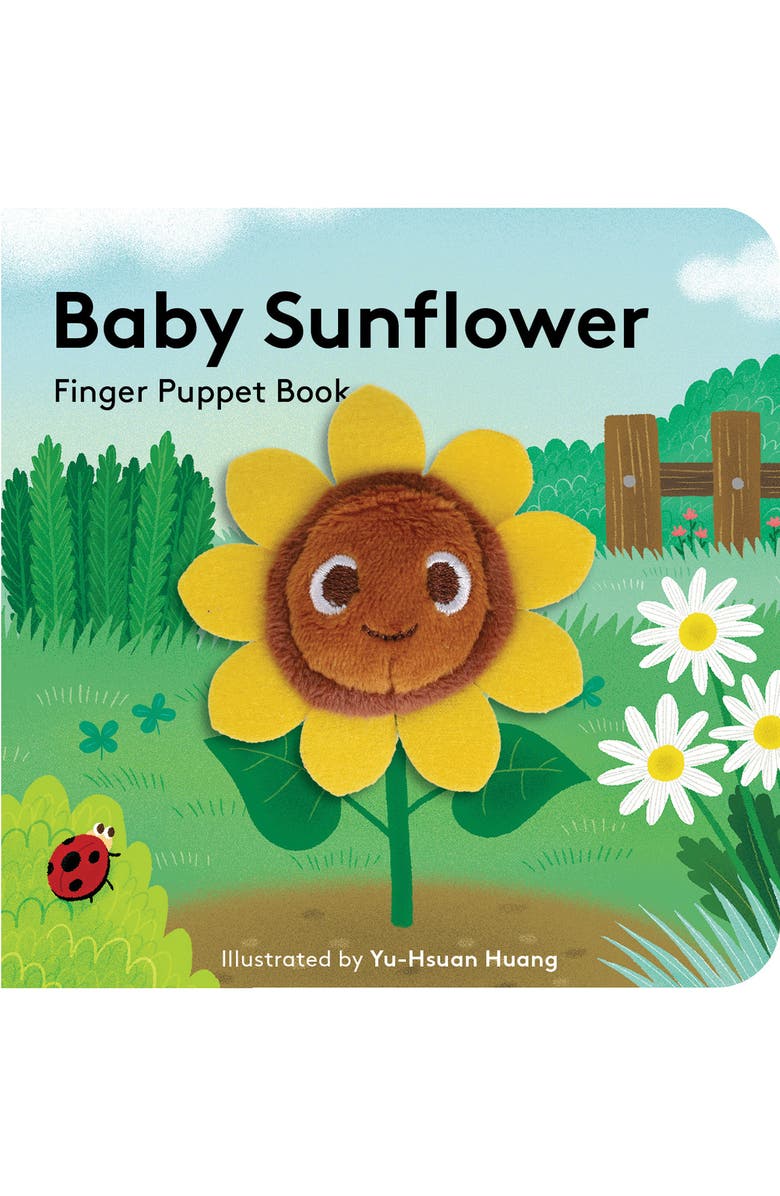 Chronicle Books 'Baby Sunflower' Finger Puppet Book, Alternate, color,
