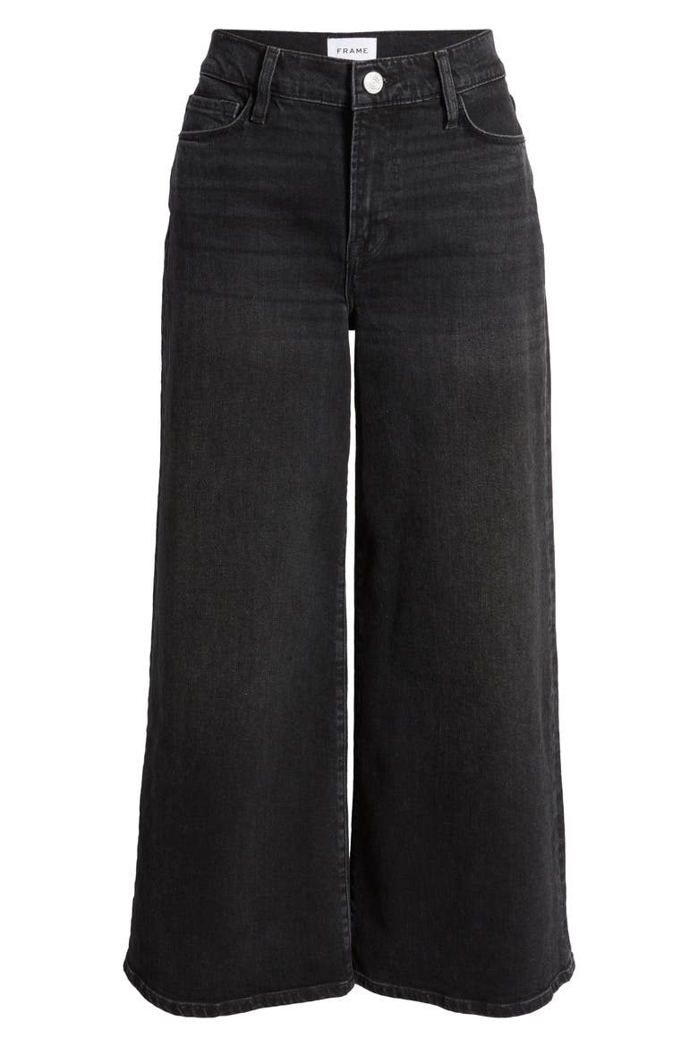 Le Pixie Slim Palazzo Wide Leg Jeans, Alternate, color, HUTCHINSON