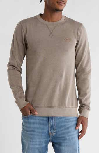 Lucky Brand Washed Logo Fleece Sweatshirt