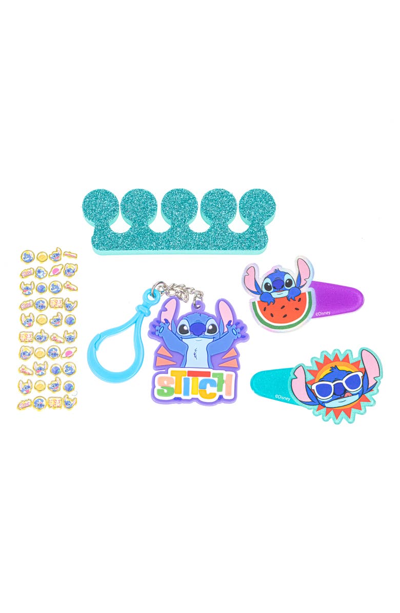 TOWNLEYGIRL x Disney<sup>®</sup> Kids' Stitch Backpack Cosmetic Set, Alternate, color, Blue