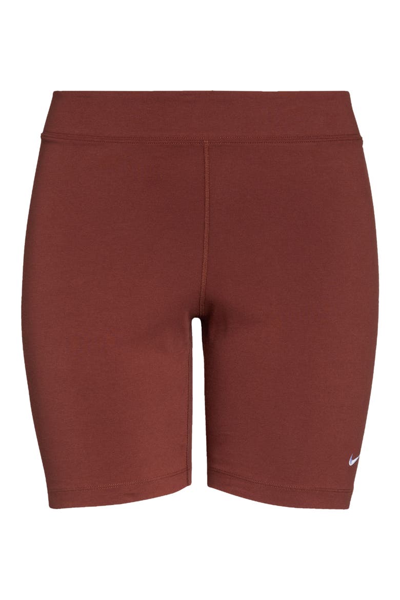 Sportswear Eseential Bike Shorts, Alternate, color, DARK PONY/ WHITE