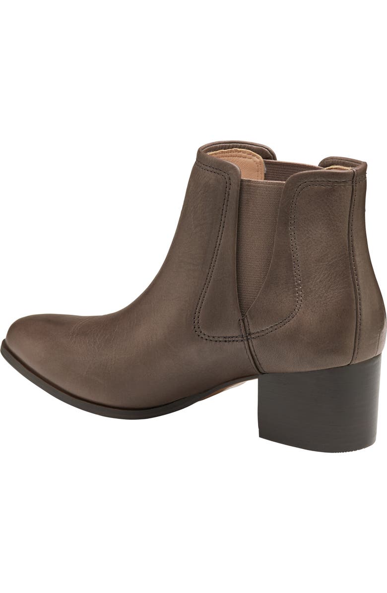 Johnston & Murphy Trista Chelsea Boot, Alternate, color, Gray Calfskin