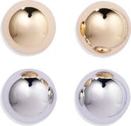 Tasha Set of 2 Ball Stud Earrings