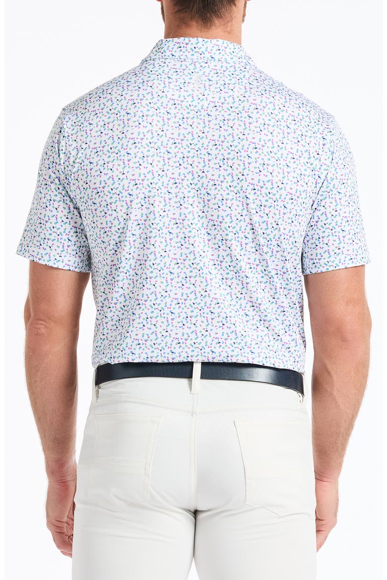 Dayton Short Sleeve Performance Polo, Alternate, color, WHITE