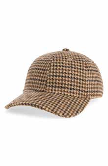 Classic Houndstooth Baseball Cap