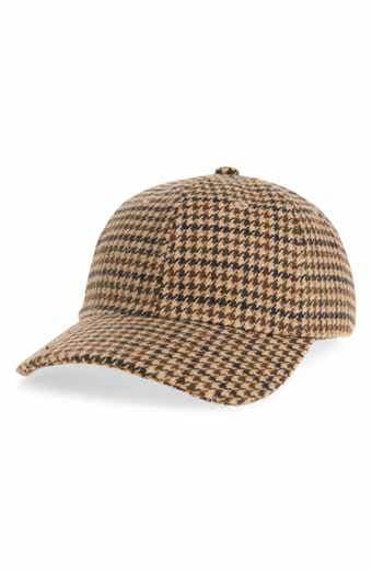 Classic Houndstooth Baseball Cap
